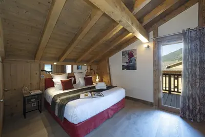 Image de Wifi, remise en forme, piscine, balcon, parking, télévision, casier à ski, 110m², Samoëns