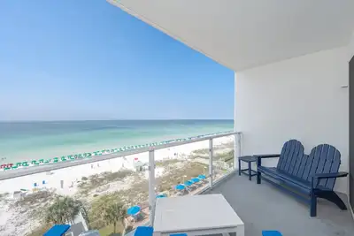 Image de 2br Sterling Sands Gulf Front Condo ~ Meilleures vues sur le golfe ~ Svce Beach inclus!