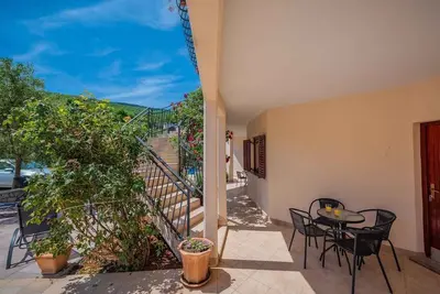 Image de Appartement de vacances avec balcon et vue sur la mer