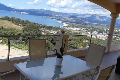 Image de Porticcio Haut de Villa, Vue panoramique- imprenable Mer/montagne 7 personnes