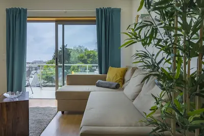 Image de Appartement avec vue mer, accès piscine et parking privé à Sesimbra