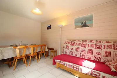 Image de Rez-de-chaussée, balcon, casier à ski, 43m², Val Cenis