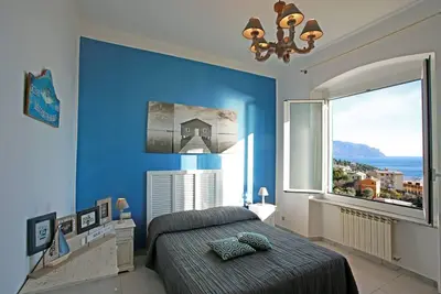 Image de Nouveau trois pièces Ulivi 4 terrasse vue exclusive marere