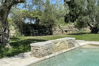 Image de Oasis de paix à la périphérie de Pérouse, apt. dans la villa, véranda avec cuisine extérieure