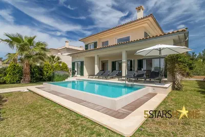 Image de Villa moderne pour 8 personnes avec piscine privée, près de la plage de Bacares