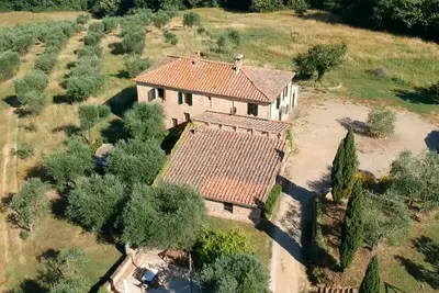 Image de Belvedere: ferme avec vue imprenable, à 10m de Sienne