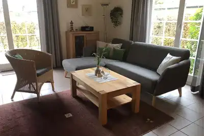 Image de La moitié de la maison pour 4 pers. dans la verdure, chien admis, terrasse, wifi