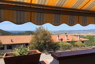 Image de Maremma Toscane - Maison avec vue mer panoramique, Wi-Fi gratuit