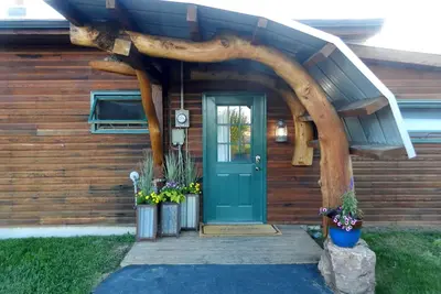 Image de Gallatin River Cabin entre Bozeman et Big Sky.