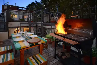 Image de Un bijou Palermo Soho avec barbecue et terrasse!