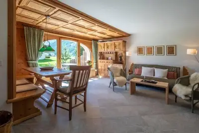 Appartement de vacances Sils Maria (Sils im Engadin / Segl) pour 1 - 2 personnes avec 1 chambre à co