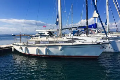 Image de Voilier 10 mètres île de Porquerolles.