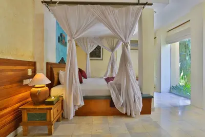 Villa 1 chambre près d'Ubud avec piscine privée et coin salon avec petit-déjeuner