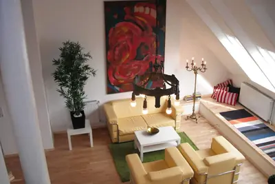 Image de Loft au-dessus des toits de Berlin
