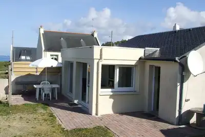 Image de Joli studio 4 personnes face à la mer d'Iroise