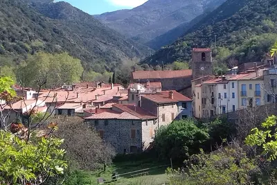 Image de Loft en pierre vue panoramique sur montagnes