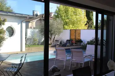 Image de La belle Maison Patio - Standing - Private swimming pool - Private parking for 5 cars.