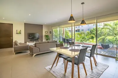 Image de Maison élégante dans un condominium 5 étoiles, 2 chambres à coucher, salle de sport, 4 piscines, Nature & Relax