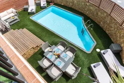 Paradise Beach House avec piscine privée à 100m de la plage