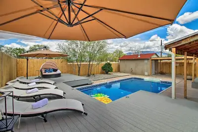 Image de Luxe Home w / Pool- 4 mi à Abq Balloon Fiesta Park