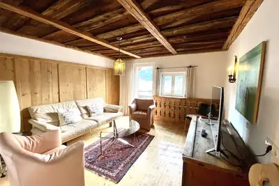 Image de Appartement de vacances pour 4 personnes avec Balcon, Piscine, Jardin, télécabines en été gratuitement