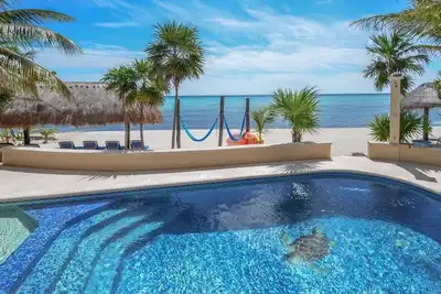Image de Meilleur maison en bord de mer pour une piscine chauffée! Juste au nord de Tulum