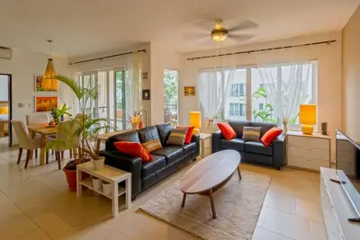 Image de Penthouse avec 3 chambres et vue sur le jardin
