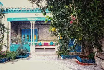 Image de Vraie Villa Sur Le Haut De La Colline De Sidi Bou Said 7 Chambres Jusqu’À 17 Personnes