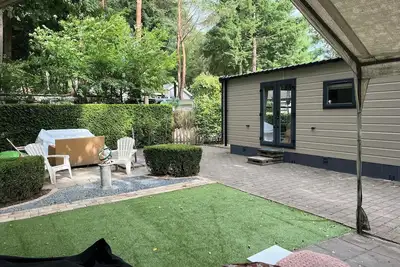 Image de Chalet non-fumeur en bordure du parc de loisirs 't Veluws hof, chiens bienvenus
