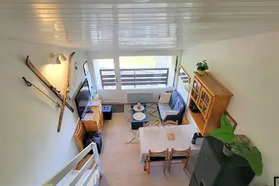 Image de Duplex 4 pers - 1 ch - Centre station - Balcon Sud - Wifi - Parking