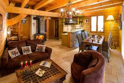 Image de Chalet cosy 6 pers avec Spa, terrasse sud, proche station ski, animaux admis