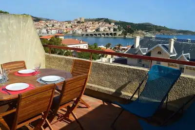 Image de Studio cabine avec terrasse et vue mer à Banyuls-sur-Mer, 4 personnes