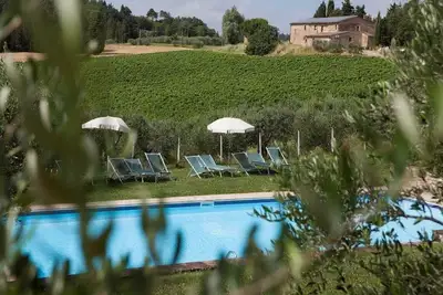 Image de Appartement avec A/C dans une vignoble toscane, Wi-Fi, piscine, 5 personnes