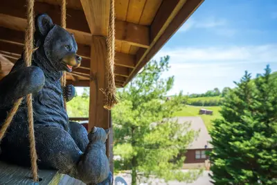Près de Dollywood, bain à remous, billets gratuits pour les attractions locales.