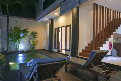 Image de Villa 1 chambre pour lune de miel et détente à Legian Kuta Bali