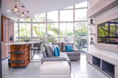 Image de Ph 3 chambres au milieu de la terrasse sur le toit de Lleras