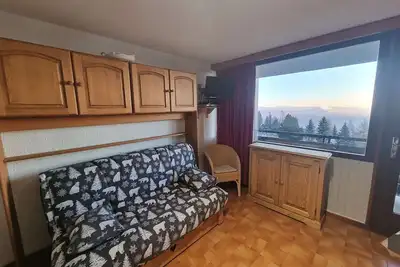 Image de Studio cosy 4 pers avec balcon sud, centre station, animaux admis - Saint-Michel-de-Chaillol