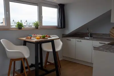Image de De Boulevard 3 Ce studio est pour deux personnes et a une pratique