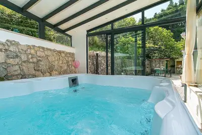 ctpo284 - maison de vacances avec bain à remous pour 6 personnes, wifi
