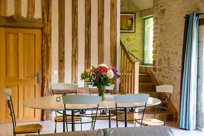 Image de Maison \"Le Pressoir\" 3 chambres, 6 pers + accès Piscine et Spa