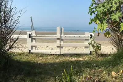 Maison   Hague  6 pers plage direct