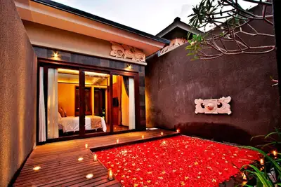 Image de Villa Lune de Miel Romantique avec Piscine Privée près d'Echo Beach, Canggu