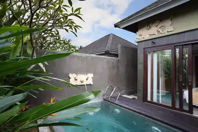 Image de Villa lune de miel romantique avec piscine privée près de Echo Beach, Canggu