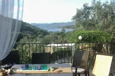 Maison de rêve sereine, spacieuse et vue mer dans le sud de Pélion