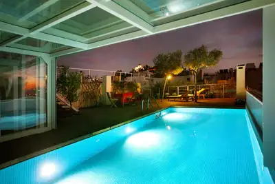 Image de Penthouse / Piscine chauffée / pour les grands groupes / AcropolisView / Emplacement idéal / hôte présent