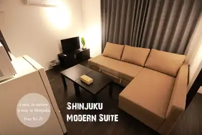 Image de Pratique pour faire du tourisme à Tokyo. À 3 minutes à pied de la gare Nishi-Shinjuku 5-Chome, il s'agit d'une nouvelle chambre confortable.