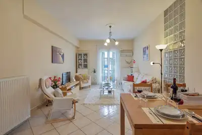 Image de Appartement familial près de la ville de Corfou. Spacieux et calme avec parking et terrasse