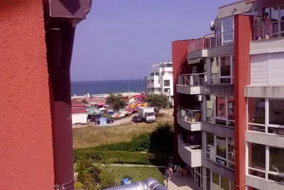 Image de Appartement 1 chambre avec vue mer / piscine près de la plage à Sozopol, hôtel Onegin
