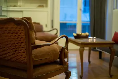 Image de Appartements vintage près du musée de l'Acropole!