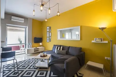 Image de Waterkourou Kentro - Appartement 1 chambre dans le centre-ville de La Canée pour 4 personnes